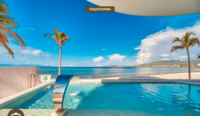 Apartamento en Bucerías frente al mar, condominio Tayau
